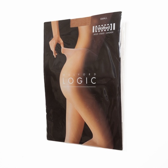 SOLD - Wolford Logic Sheer Tights – Size Small (Honey) - Picture 2 of 6